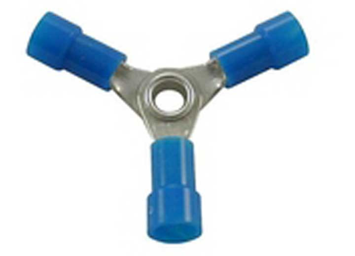 J T & T - 2218 3way (y) Red Vinyl Connector 4 Pcs - 2165H