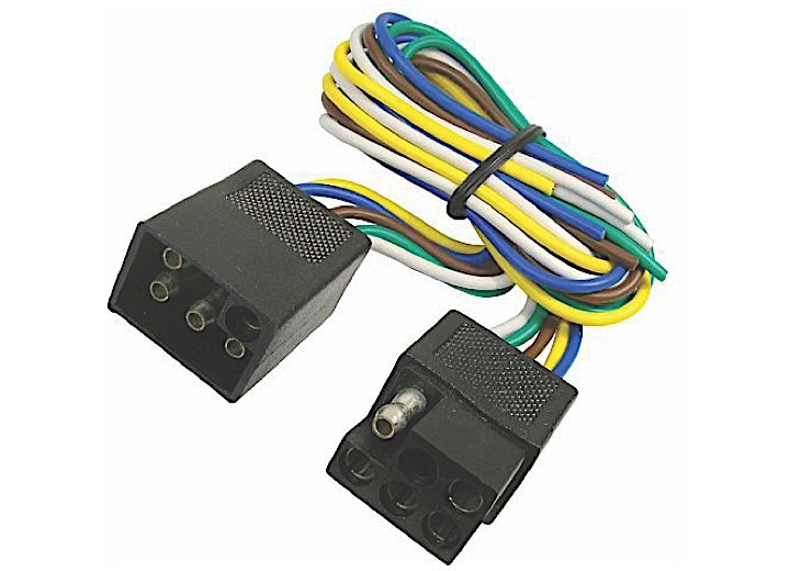 J T & T - 5way Squared Moist Proof Fm/m Trailer Connect 1pc - 2513F