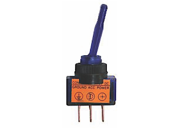 J T & T - Blue Illuminated Toggle 20a 12v S.p.s.t. 1 Pc - 2616J