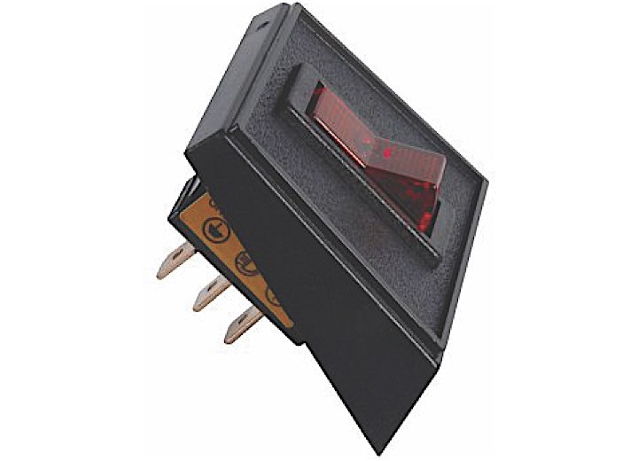 J T & T - Red Illum Rocker/panel Mount Combo 1 Set - 2980F