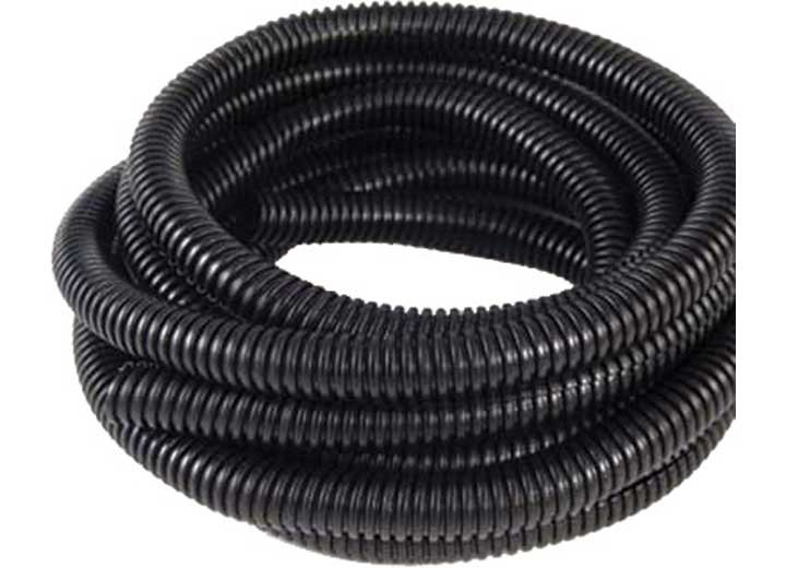 J T & T - 3/8in I.d. Black Split Loom Flexguard Tubing 10 Ft - 4305F
