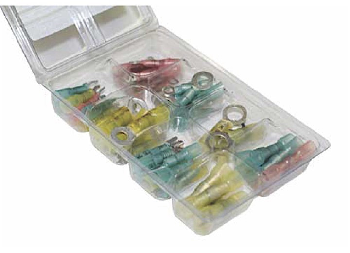J T & T - Heat Shrink Crimp & Solder Seal (css) Terminal In A Reclosable Plastic Kit - 6978F