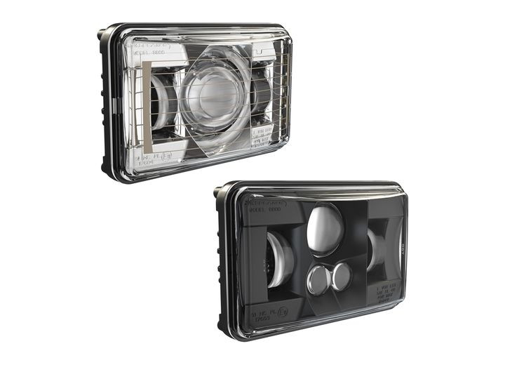 JW Speaker - 8800 Model 1224v Dot/ece Led High Beam Headlight W/chrome Bezel - 551381