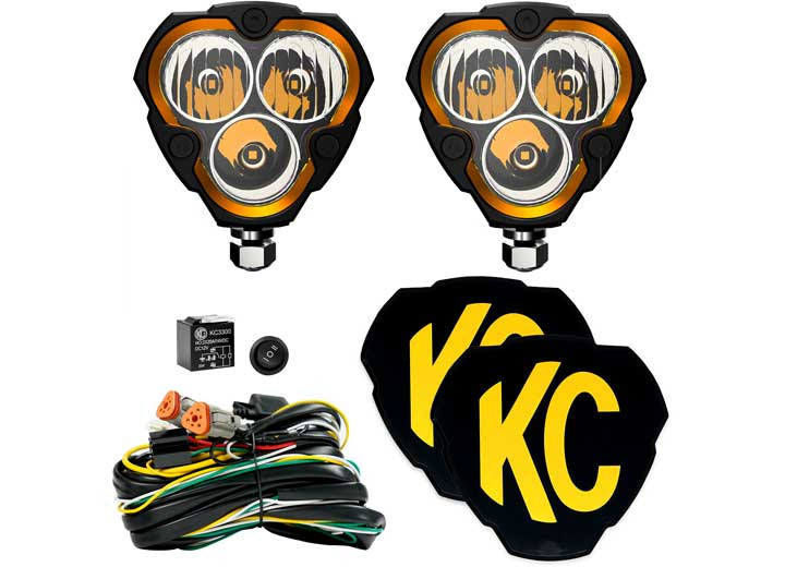 KC Hilites - Flex Era 3  2 Light Master Kit - 288