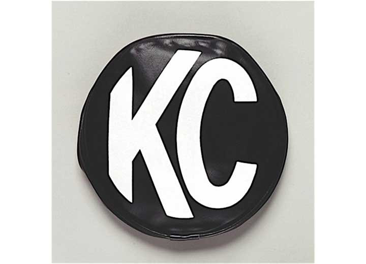 KC Hilites - 5in Rnd Black Covers - 5400