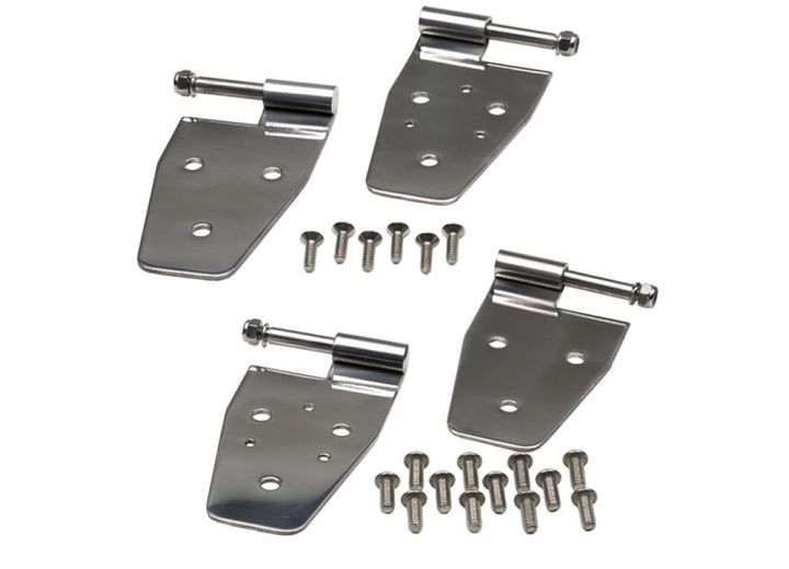 Kentrol - 199706 Jeep Wrangler Door Hinge Set (4 Pieces) - 30525