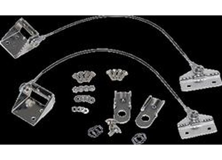 Kentrol - 197686 Jeep Wrangler Tailgate Pivot Latch Assembly (fiberglass Body) - 30666