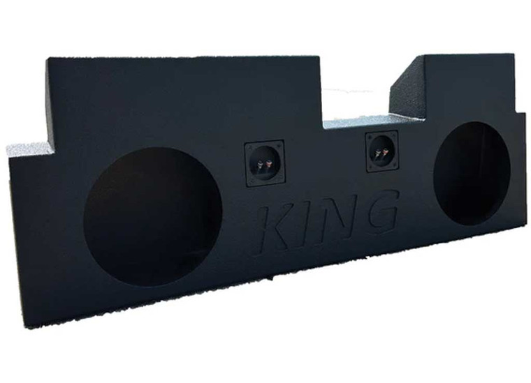 KING BOXES - 19c Gladiator Upfire Sealed 10in Subwoofer Enclosure - AK-JEGL-10