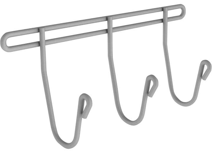 Holman - J Hook (3 Prong) Shelf Accessories Grey - 40060