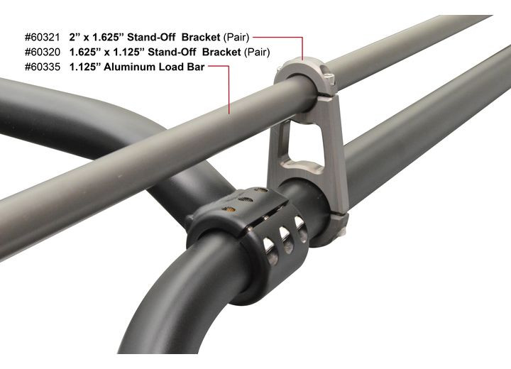 Holman - Standoff Bracket 2in X 1 1/8in (pair) - 60321