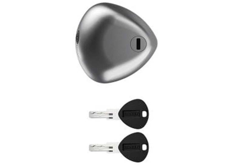 Holman - Blackstone Silver Combo Van Lock (1 Piece 2 Keys) - 84410