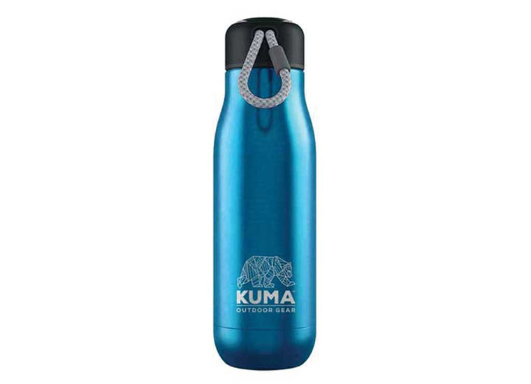Kuma Outdoor Gear - Rope Water Bottle  Blue - 205-KM-RWB-BL