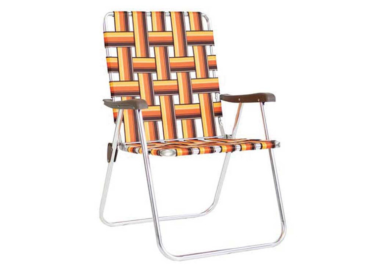 Kuma Outdoor Gear - Kelso Backtrack Chair Orange/brown - 830-KM-BTC-OB