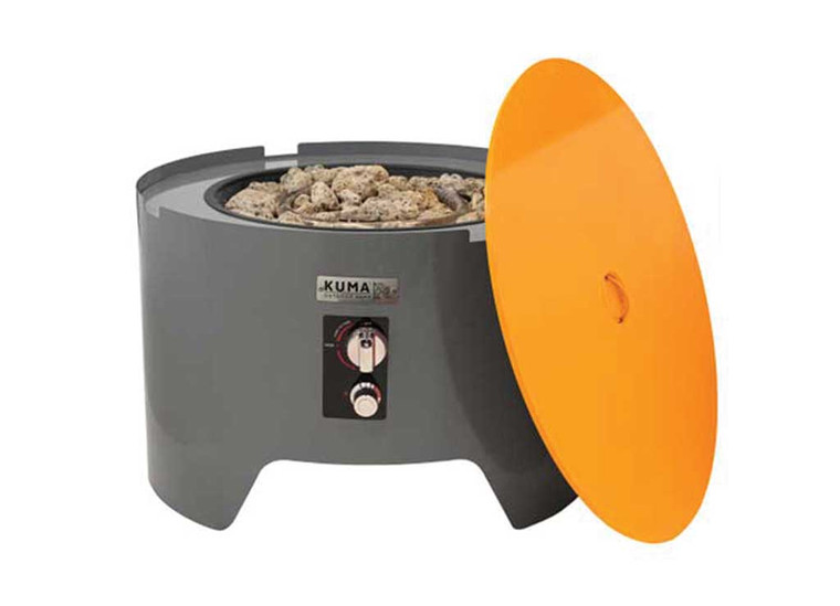Kuma Outdoor Gear - Cylinder Firepit Graphite/orange - 870-KM-CFP-GROR