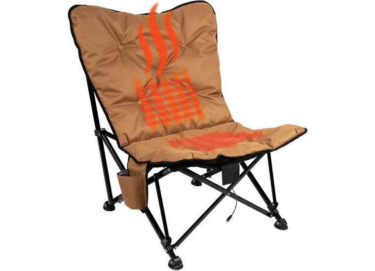Kuma Outdoor Gear - Aurora Chair W/power Bank & Bluetooth  Sierra/black - 897-KM-ACHS-SB