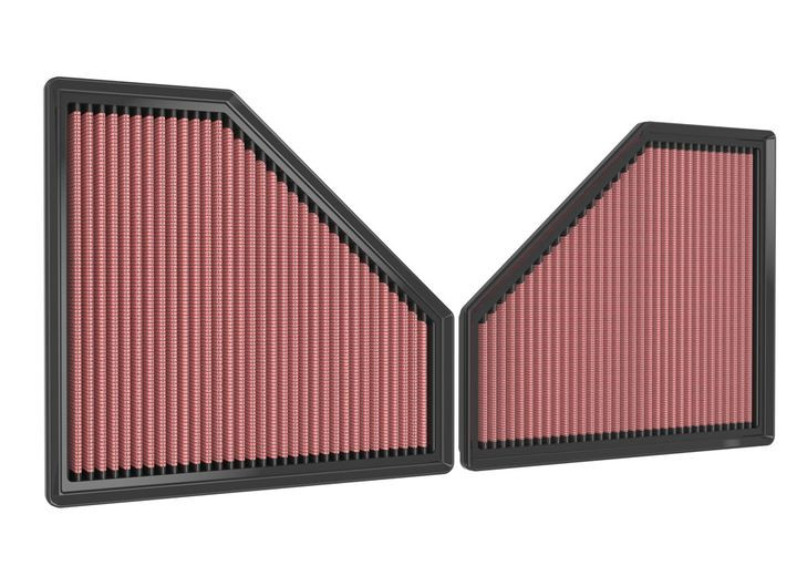 K&N Filters - 20c Bmw M3/m4 3.0l L6 (gas) Replacement Panel Air Filter Red Cotton Gauze 2 Pack - 33-3171