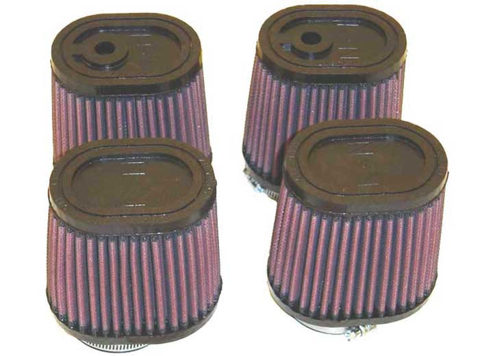 K&N Filters - Customsyam Vmx1200 Vmax; 8507 (4 Per Box) Universal Rubber Filter - RU-2989