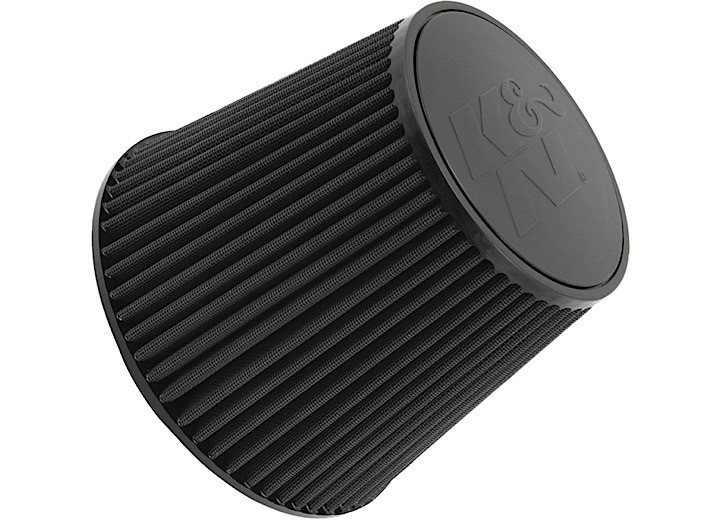 K&N Filters - 6inflg 9inb 65/8int; 71/2inh Rubber Filter - RU-5177HBK