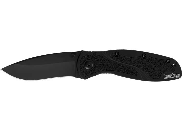 Kershaw Knives - Blur Pocket Knife  Blk/blk  Box - 1670BLK