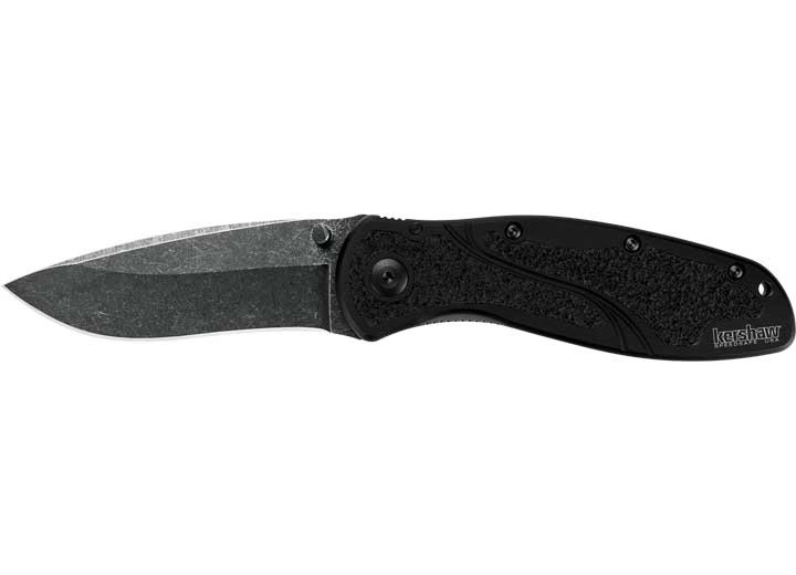 Kershaw Knives - Blur Pocket Knife  Black/blackwash  Box - 1670BW