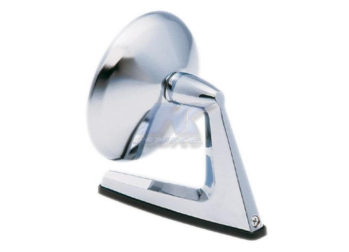 K-Source - Round Chrome Car Mirror - 1201