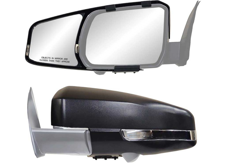 K-Source - 24c Ranger Side View Mirror Custom Fit Towing Pair - 81870