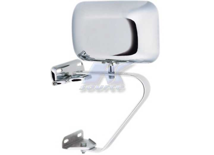K-Source - Lo Mount 2 Point Swing Away Chrome Universal Truck Mirror - H3721