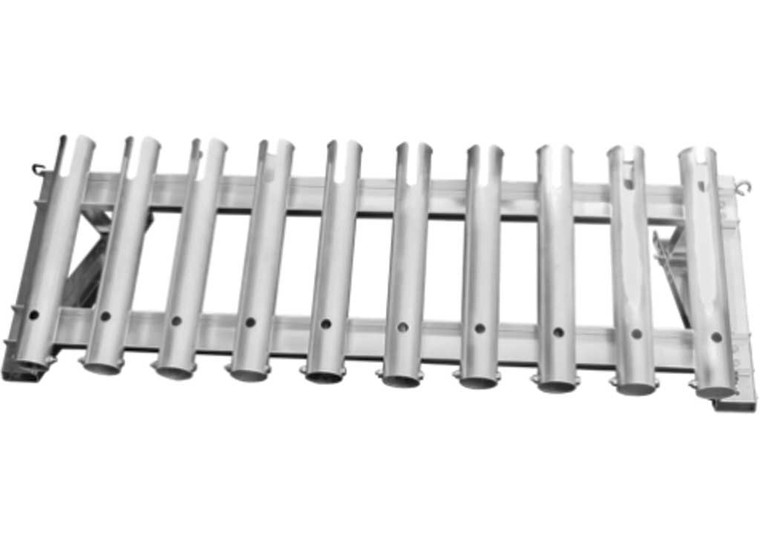 Cuda - Truck/wall Fishing Rod Rack / Aluminum - CUD-RR-TWM