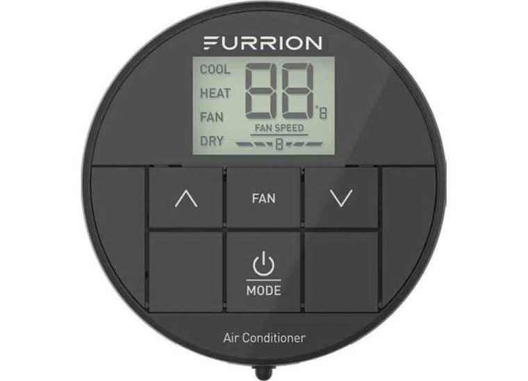 Lippert - Enhanced Single Zone Basic Backlit Led Wall Thermostat For Furrion Chill Air Con - 2021130946