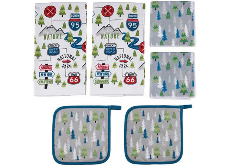 Lippert - Lippert 6 Pc Kitchen Setroad Sign Print - 2022107828