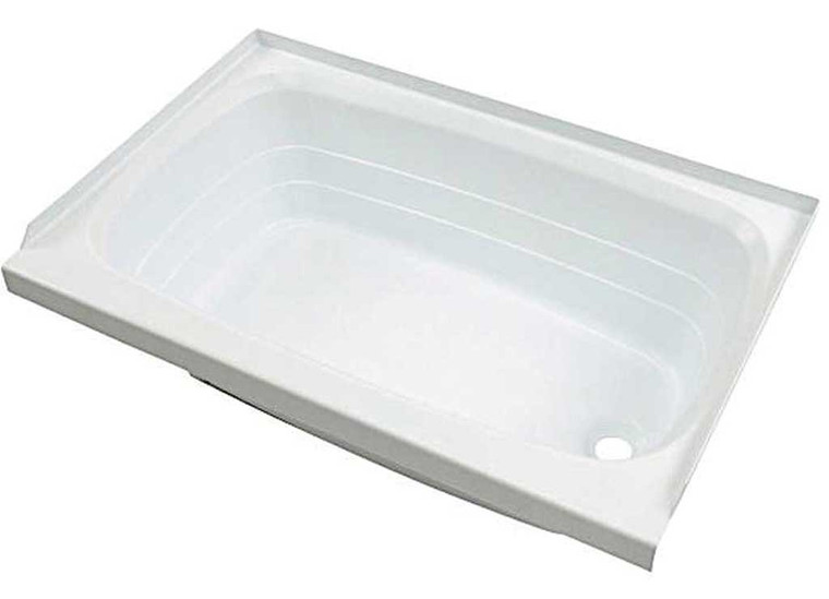 Lippert - 24in X 36in Bathtub; Right Drain  White - 209658