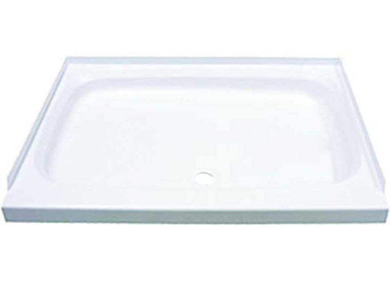 Lippert - 24in X 32in Shower Pan; Center Drain  White - 210367