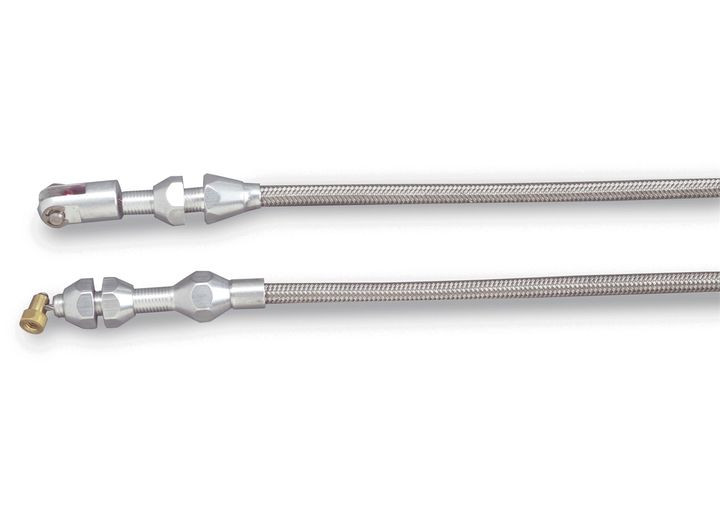 Lokar - 36in. Throttle Cable Kit For Gm Ls1; With Black Housing And Billet Ends. - TC-1000LS1U