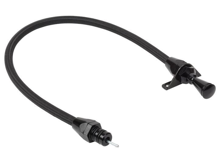 Lokar - Midnight Series Hitech Flexible Braided Stainless Transmission Dipstick - XTD-30PGFM