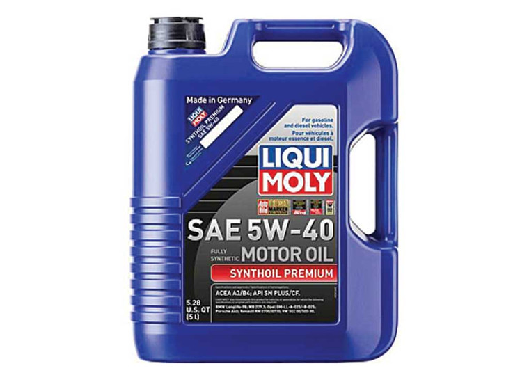 Liqui Moly - Synthoil Premium Sae 5w40 5 Liter - 2041