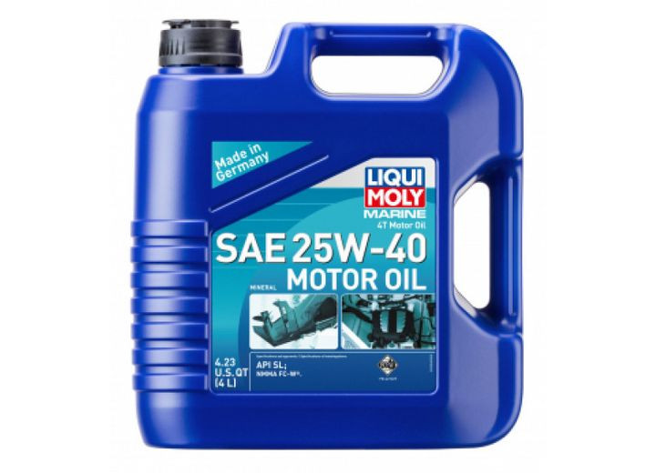 Liqui Moly - Marine 4t Motor Oil 25w40 4 Liter - 20548