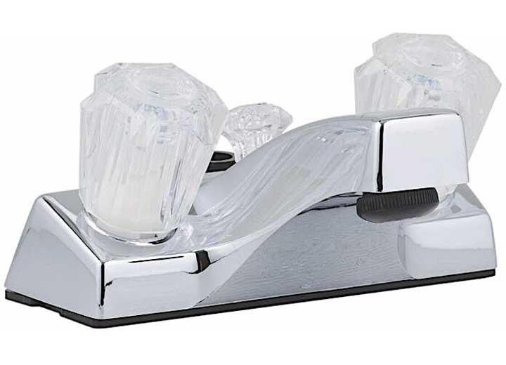 Lasalle Bristol - Utopia 4in Chrome Lavshower Faucet Clear Handles Made In Usa 5 Year Warranty - 20373207