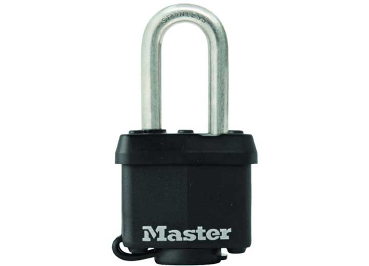 Master Lock - Padlock Covered Stainless Steel Handle 1 9/16in X 1 1/2in - 311SSKADLFHC