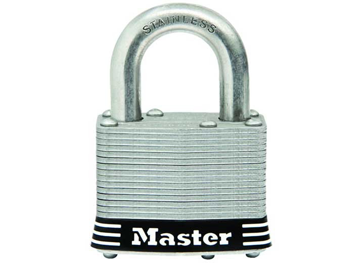 Master Lock - 2in X 1in Laminated Stainless Steel Padlock - 5SSKADHC