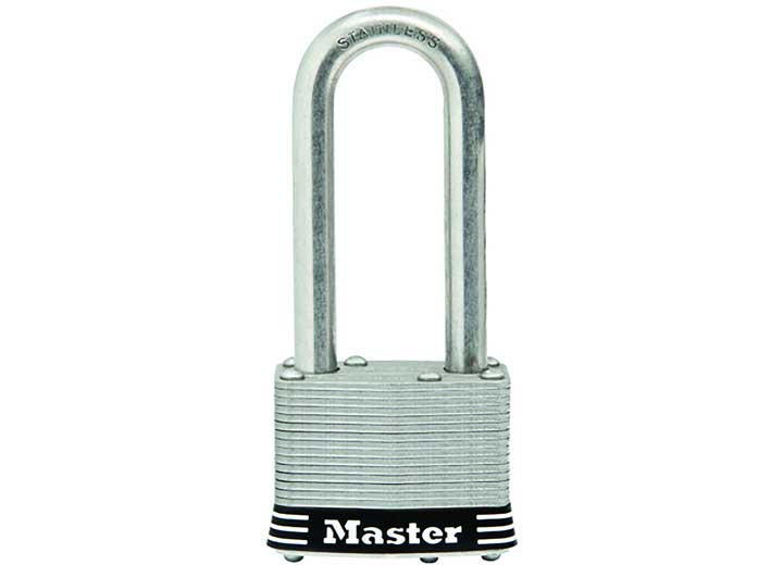 Master Lock - 2in X 2 1/2in Laminated Stainless Steel Padlock - 5SSKADLJHC