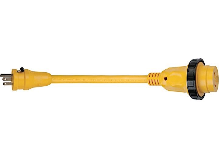 Park Power - 30a 125v Twist Lock To 15a 125v Std. Straight Blade - 104SPPRV