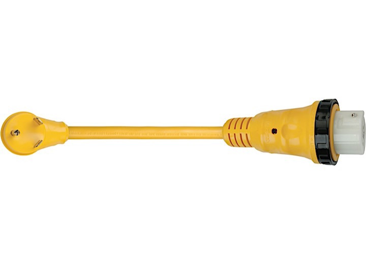 Park Power - 50a 125/250v Twist Lock To 30a 125v Rv Straight Blade - 124ARV