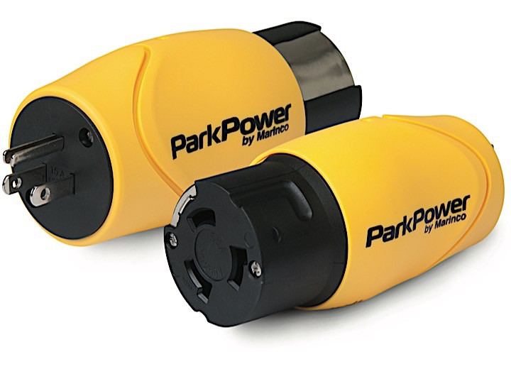 Park Power - Straight Adapter 15a Male Straight Blade To 50a 125/250v Female Locking - S15-504RV