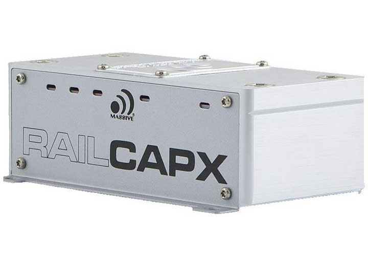 Massive Audio - 4 Farad Capacitor Bank For Dbx4 W/molex Plug - RAILCAPX