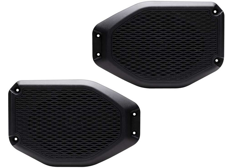 MB Quart - Mbq Wrangler Jl/gladiator Jt Tuned Audio Package W/ 6x9 In Universal Rear Speake - JE1-169SB