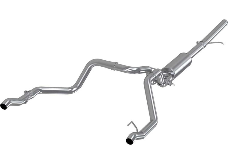 MBRP - 1919 Silverado/sierra V6/v8 2.5in Cat Back Dual Rear Aluminum - S5085AL