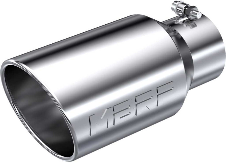 MBRP - 6 O.d. Angled Rolled End 12 Length 4 Inlet Cl - T5073