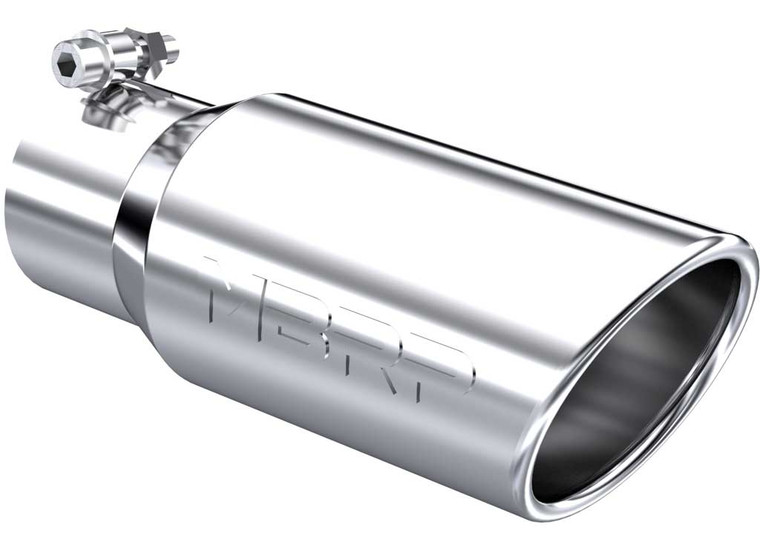 MBRP - Tip 4in O.d. Angled Rolled End 3in Inlet 10in Length T304 - T5155