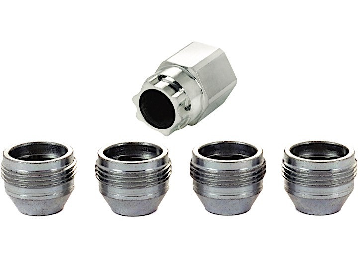 McGard - Wheel Lock Set M14x1.5 Nut Uhc (under Cap) Cone Seat 22mm Hex .893 In Oal - 24019