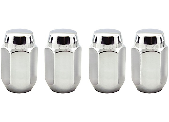 McGard - Hex Lug Nut 7/1620 Cone Seat 13/16 Hex 1.5 In Oal Chrome (4 Pk) - 64001